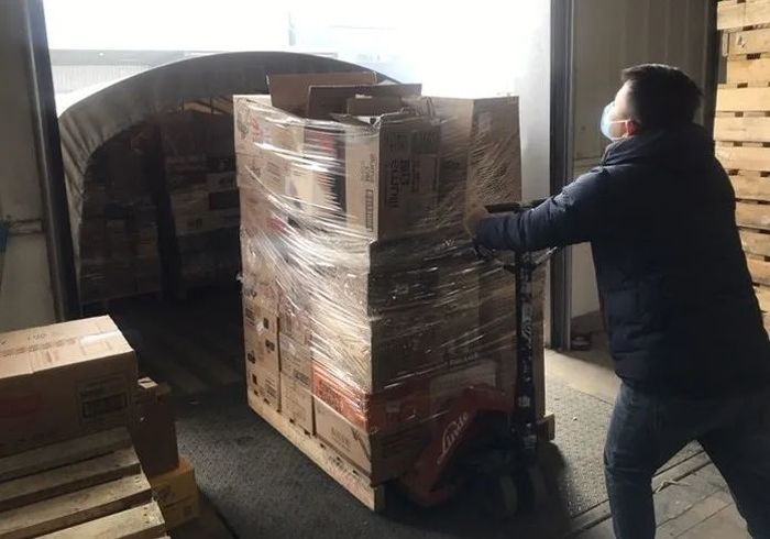 上嘉物流倉儲日常裝卸貨物
